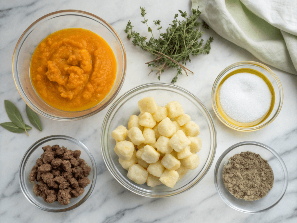 Butternut Squash Gnocchi with Sausage