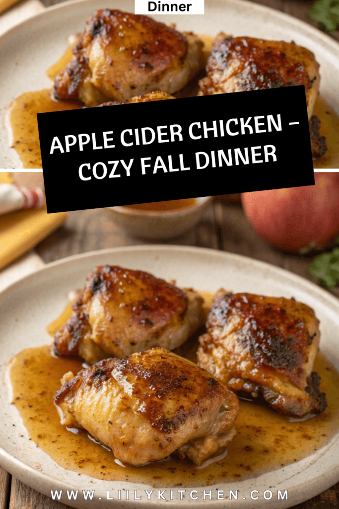Apple Cider Chicken