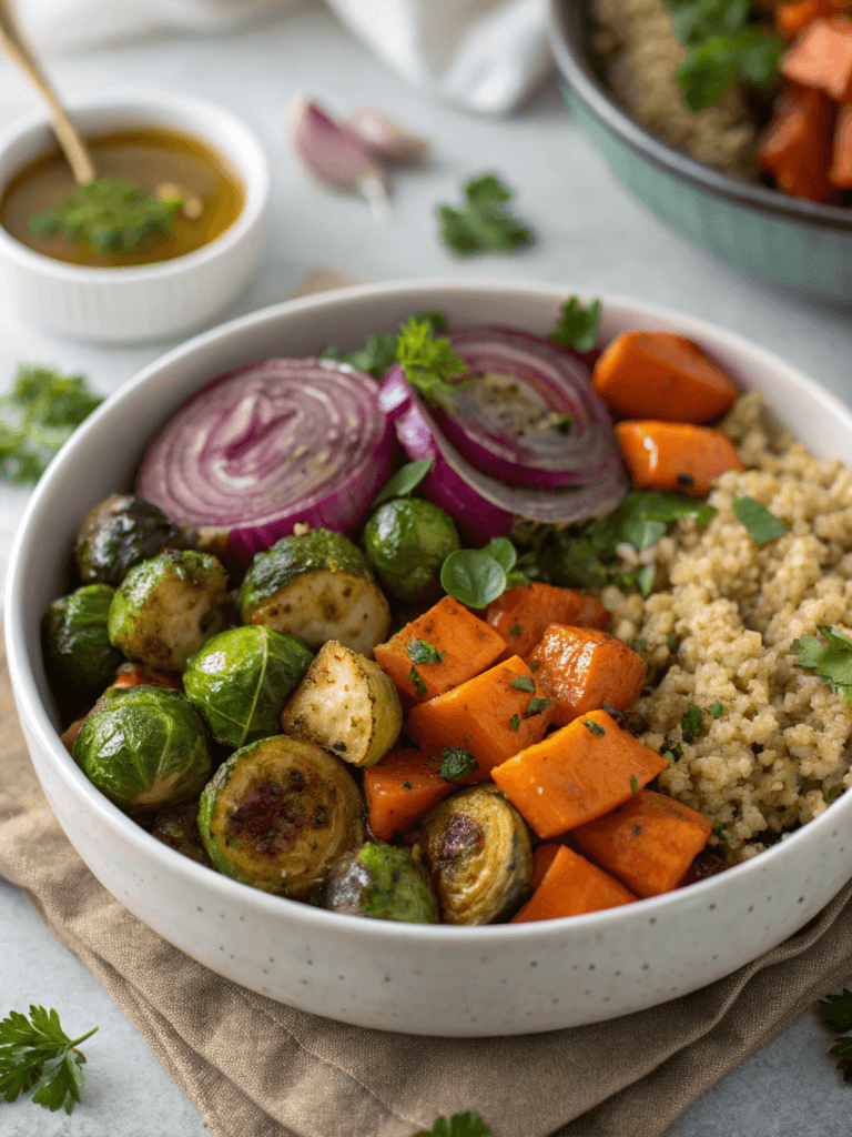 Winter Harvest Dinner Bowl – Cozy Healthy Seasonal Meal Idea