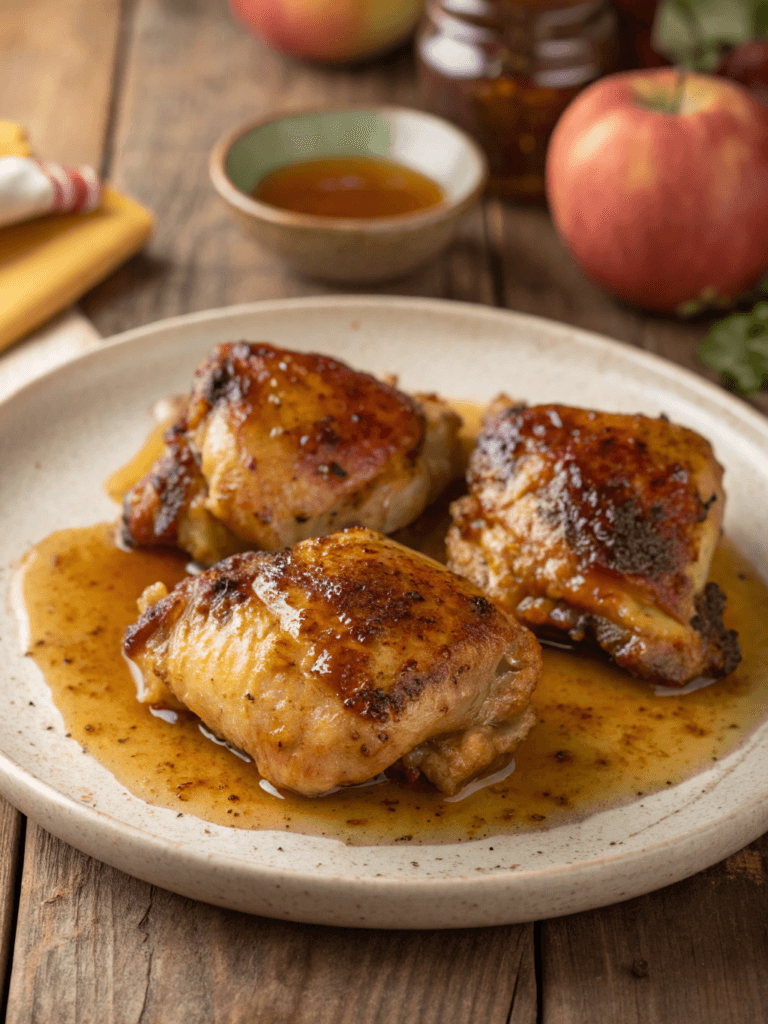 Apple Cider Chicken Recipe – Tender, Flavorful Fall Dinner