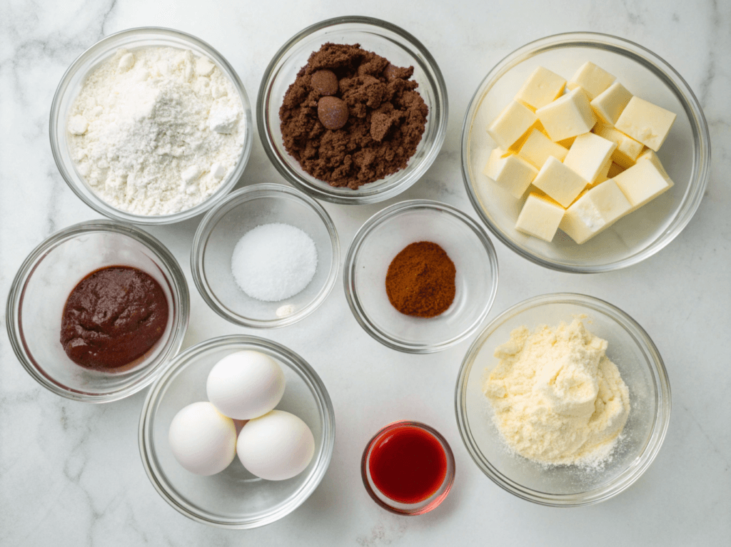 Red Velvet Crinkle Cookies