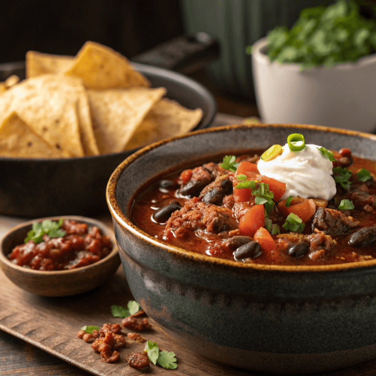 Easy Stovetop Ground Beef Chili Recipe for Hearty Weeknight Dinners