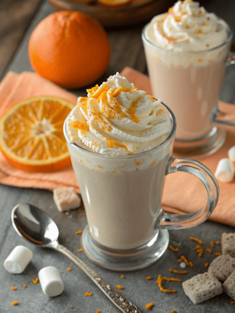 White Chocolate Orange Hot Cocoa