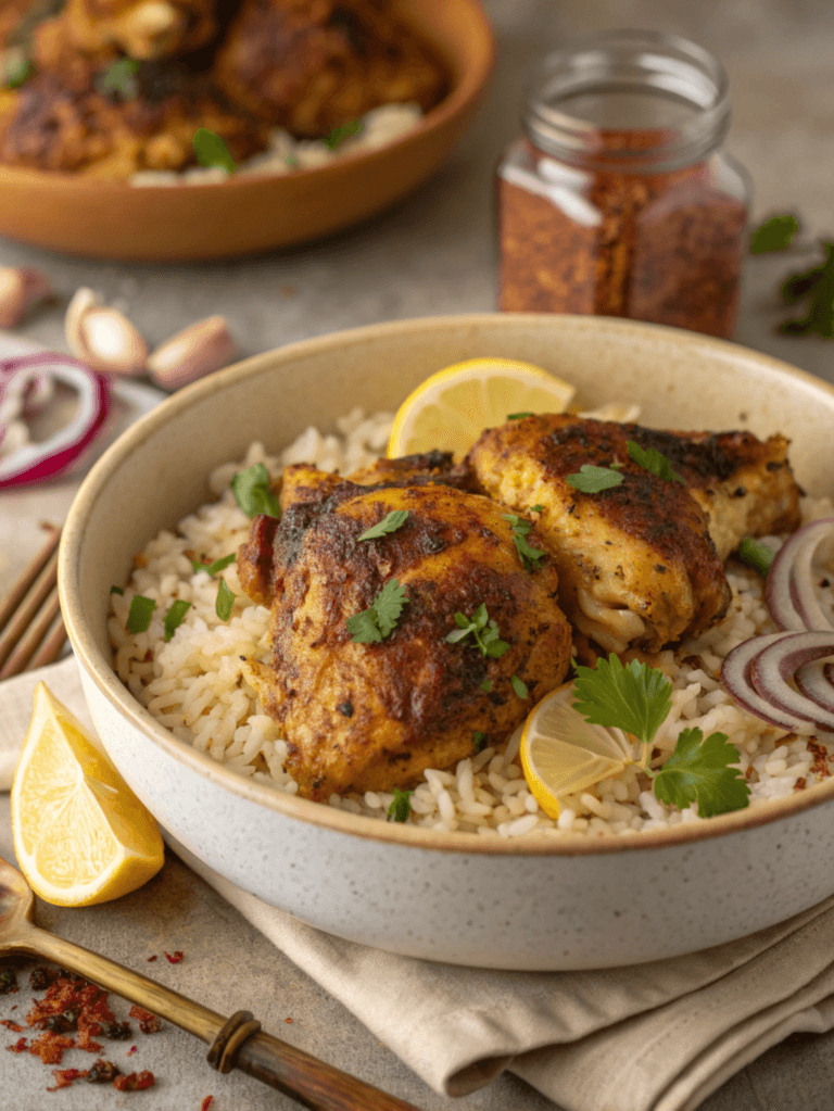 Shawarma Chicken and Rice