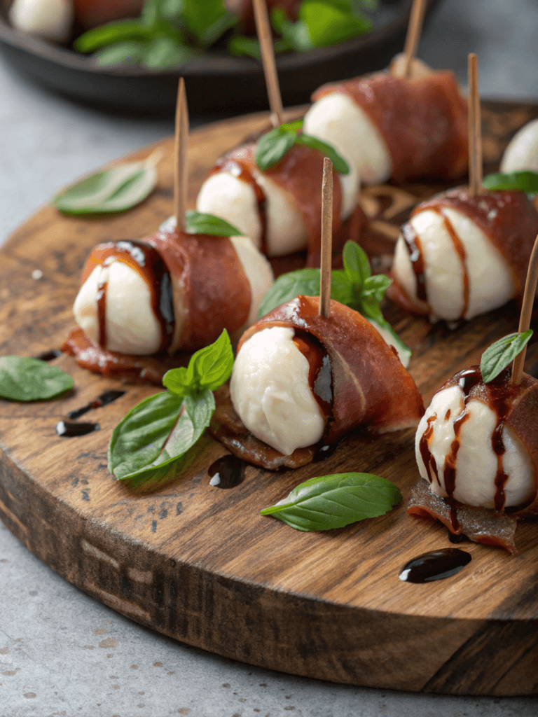 Prosciutto Mozzarella Bites
