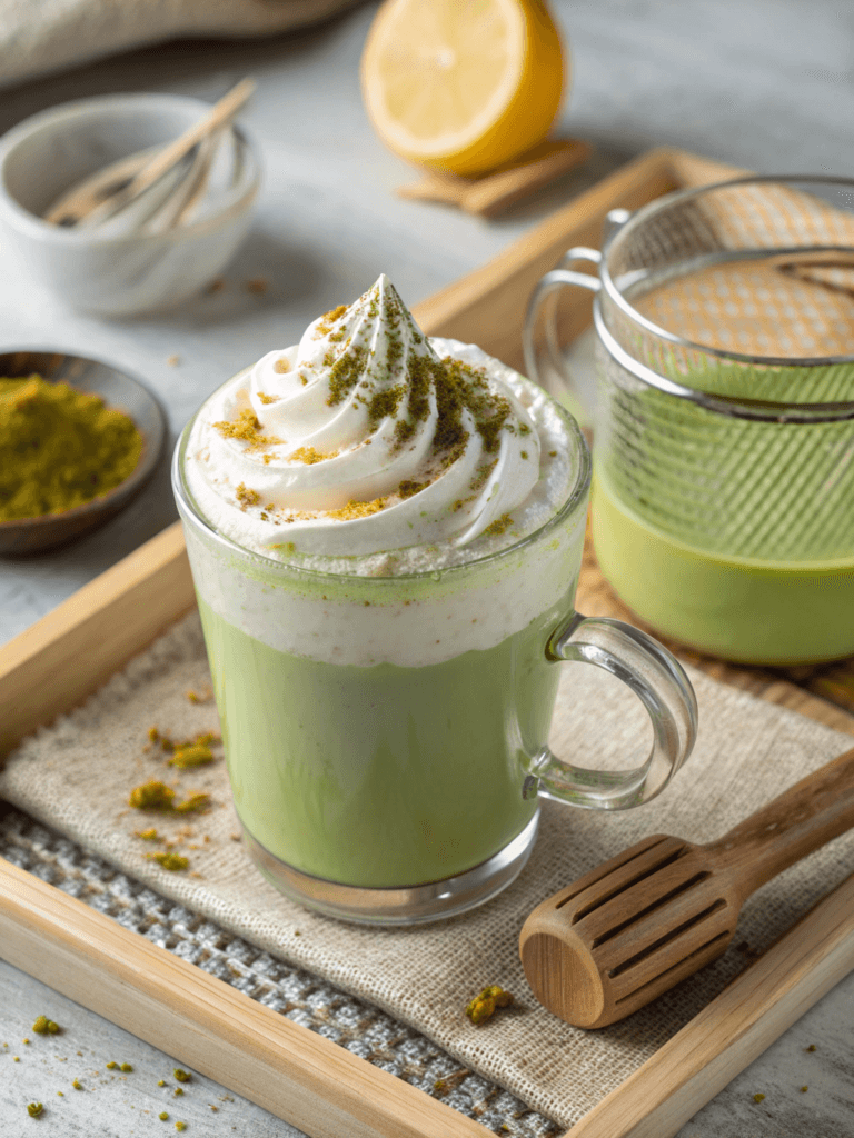 Matcha White Hot Chocolate