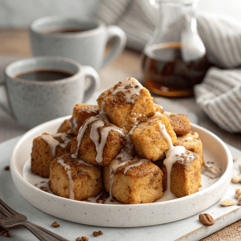 Cinnamon Roll French Toast Bites – Easy Sweet Breakfast Recipe