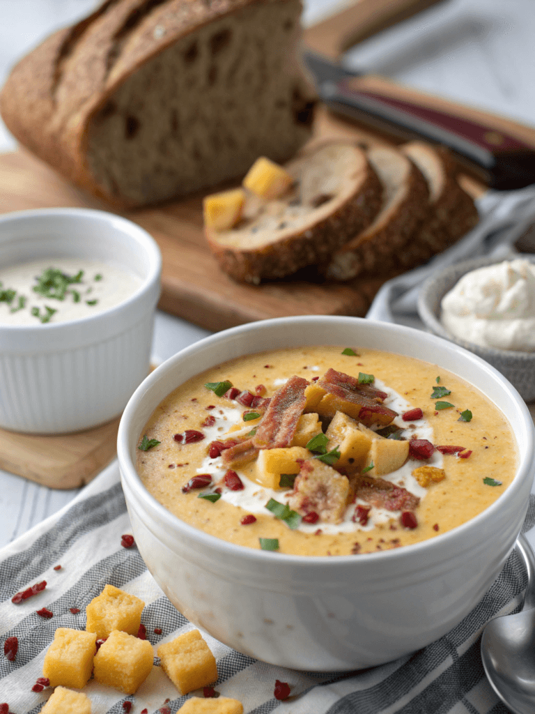 Outback Steakhouse Potato Soup Creamy Easy Dinner Treat