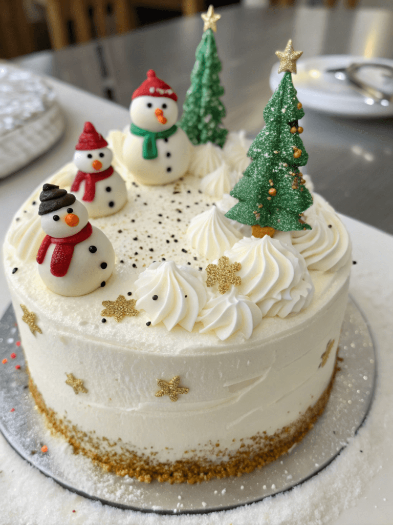 Winter Themed Cake – Festive Christmas Decorating Guide
