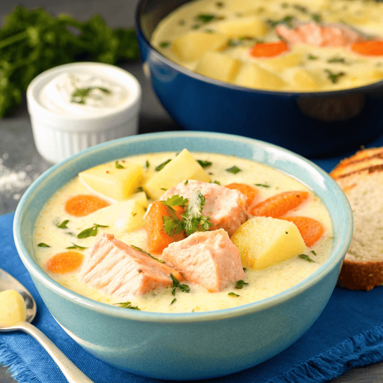 Easy Salmon Chowder Soup – One-Pot Comfort