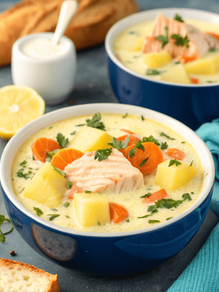 Salmon Chowder Soup