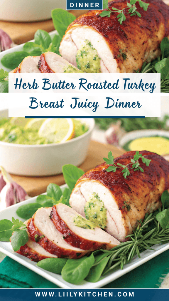 Herb Butter Roasted Turkey Breast