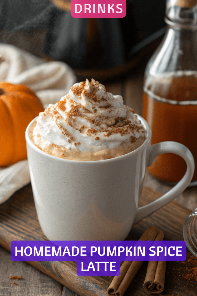 Homemade Pumpkin Spice Latte