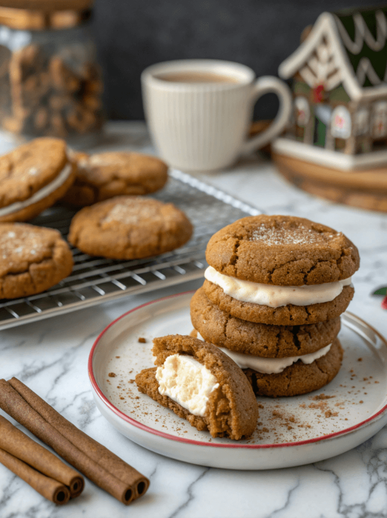 Gingerbread Cheesecake Cookies: The Best Easy Recipe