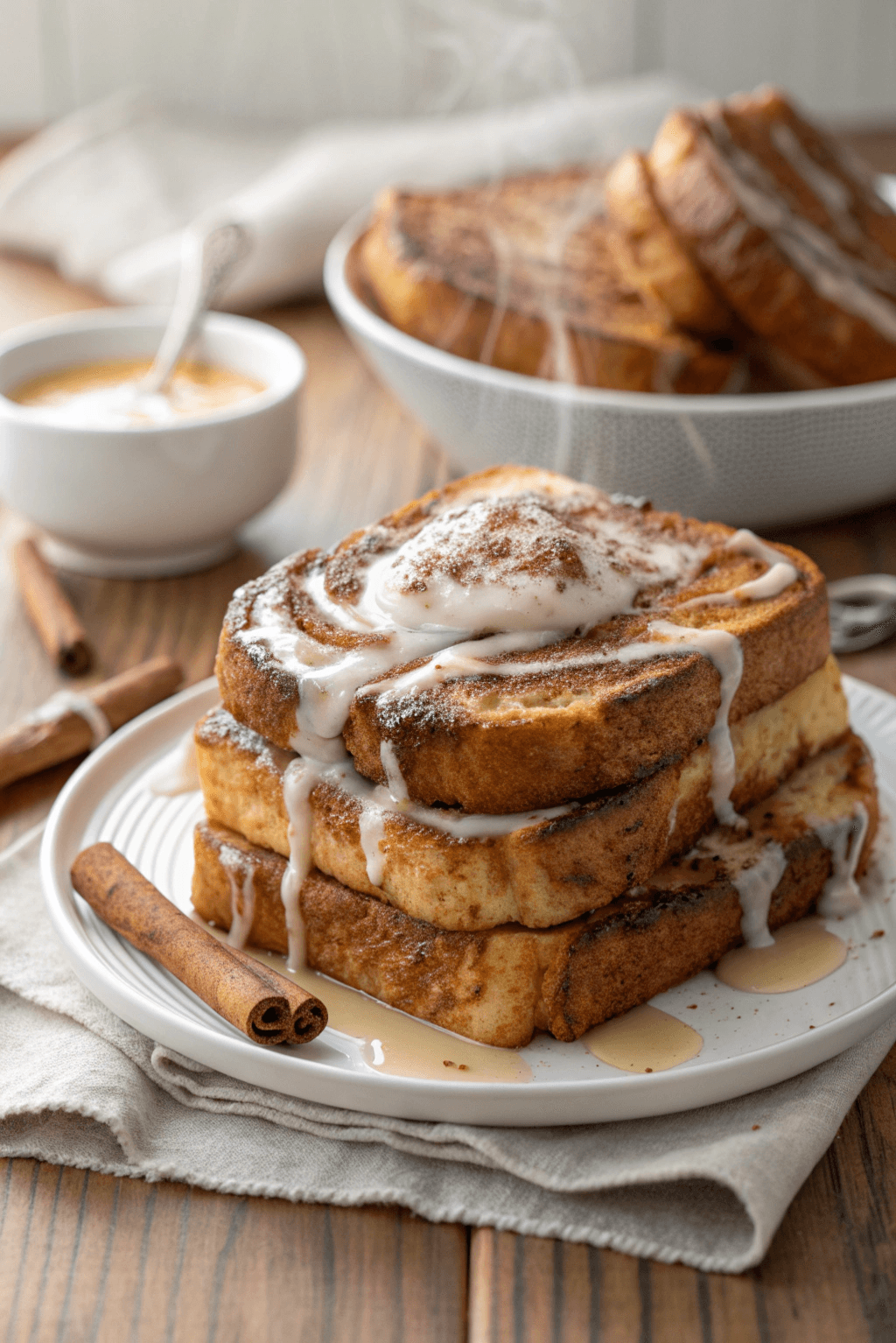 Cinnamon Roll French Toast