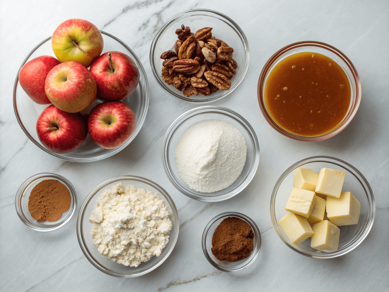 Salted Caramel Apple Bars