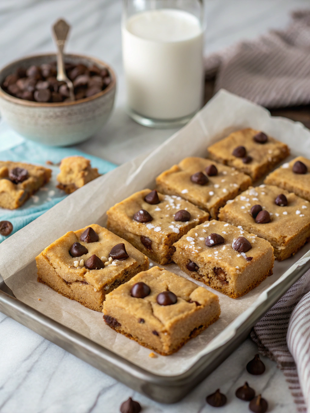 Peanut Butter Blossom Bars