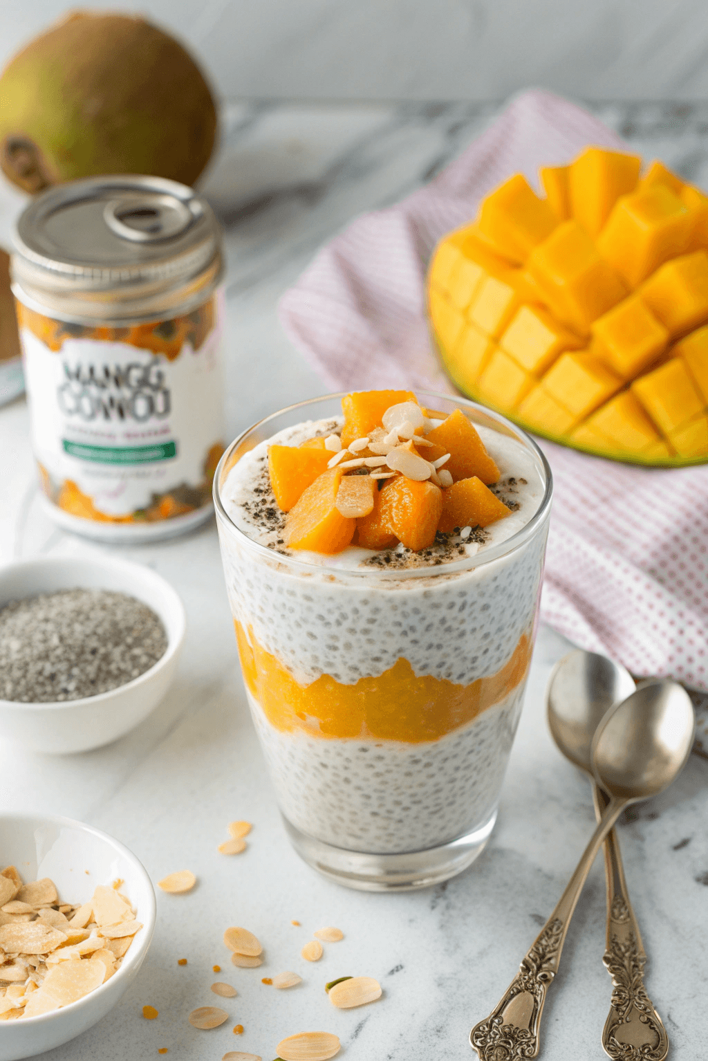 Mango Chia Pudding