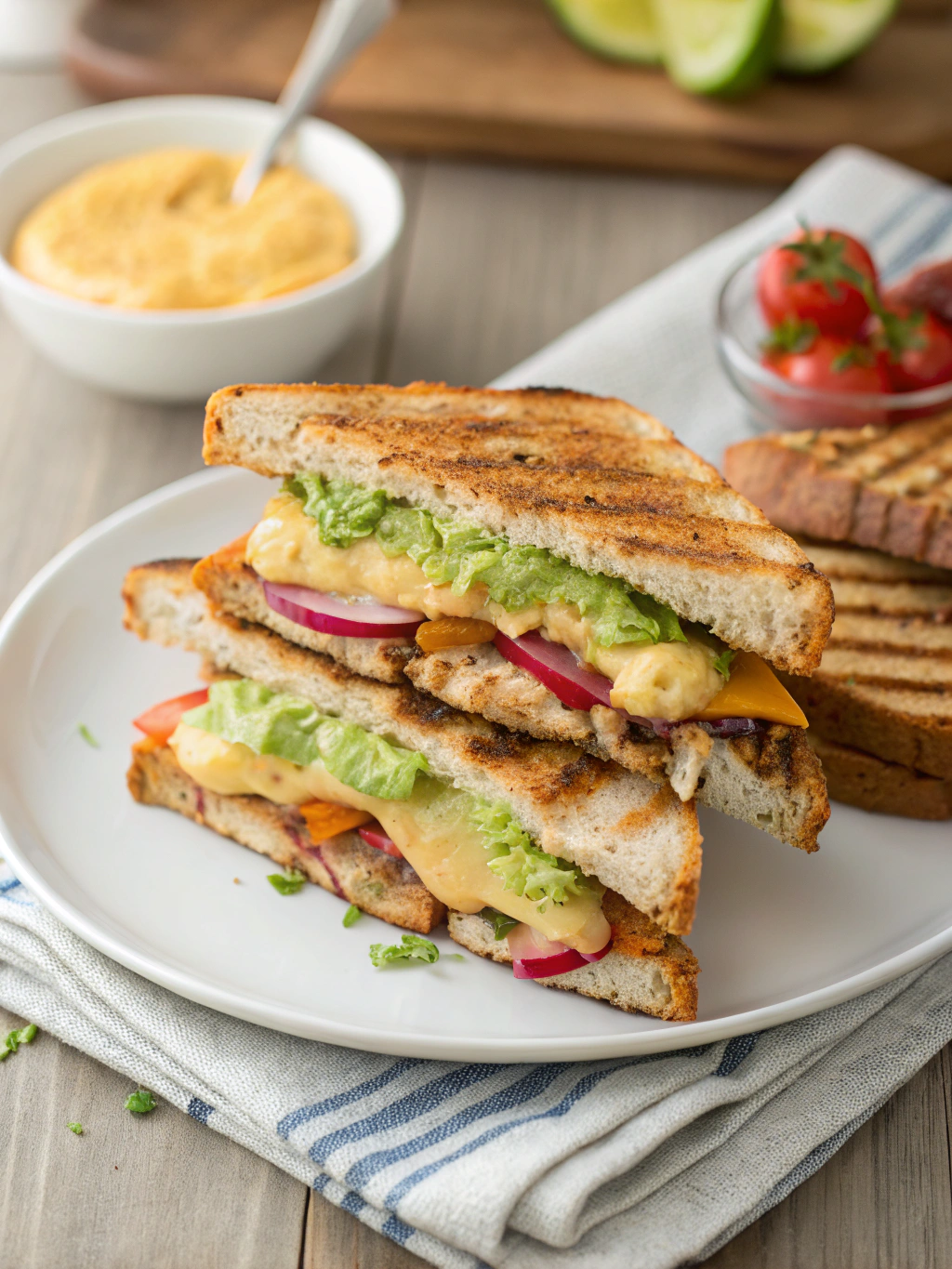Chicken Avocado Melt Sandwich