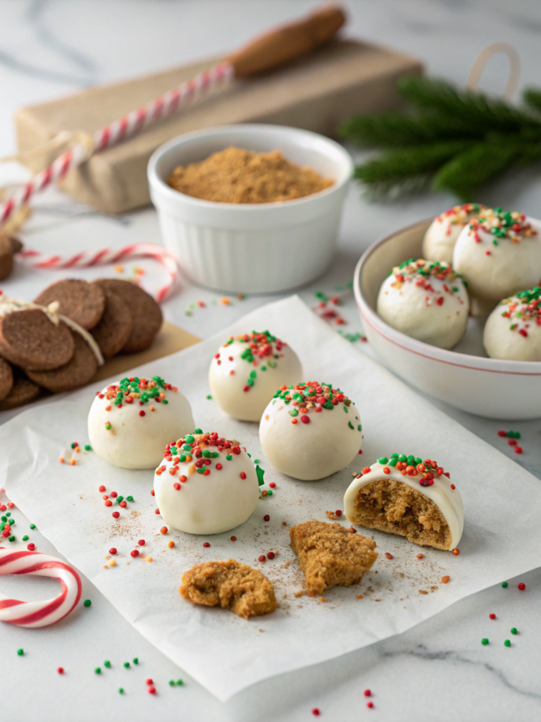 Gingerbread Truffles: Easy No-Bake Recipe to Make