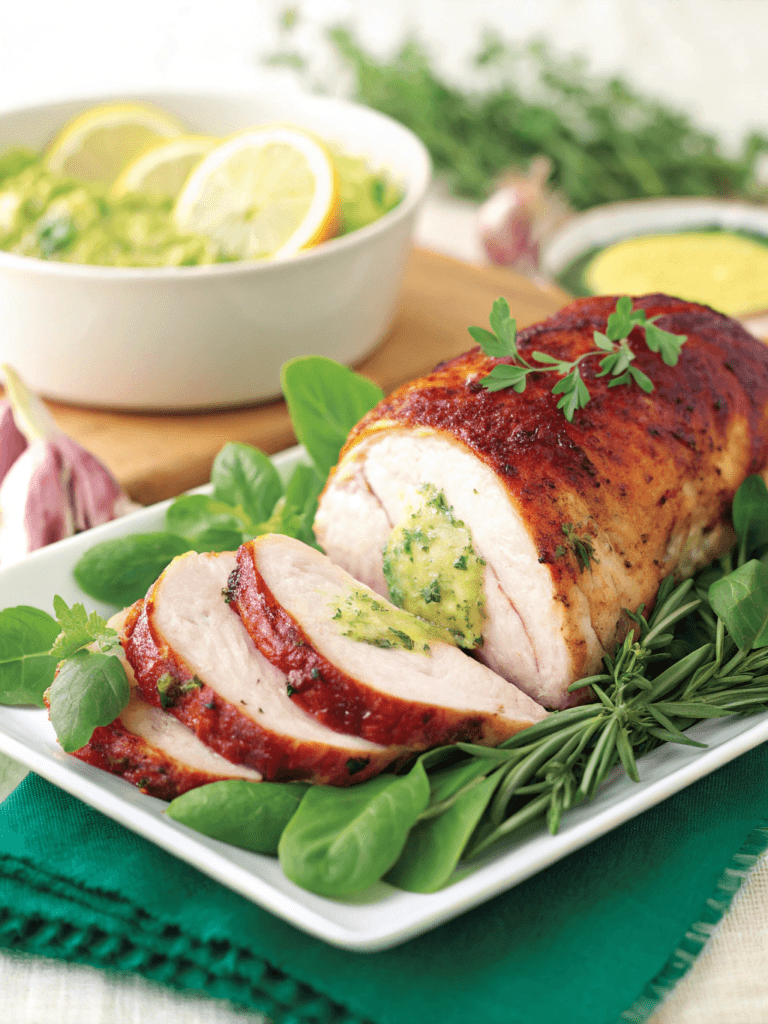 Herb Butter Roasted Turkey Breast – Tender & Easy Main