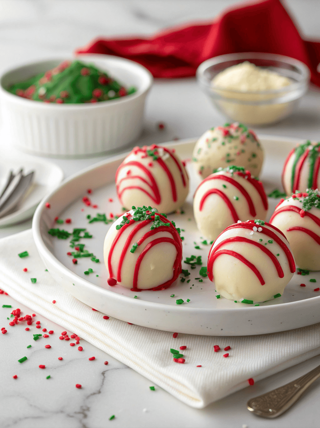 Little Debbie Christmas Tree Cake Truffles