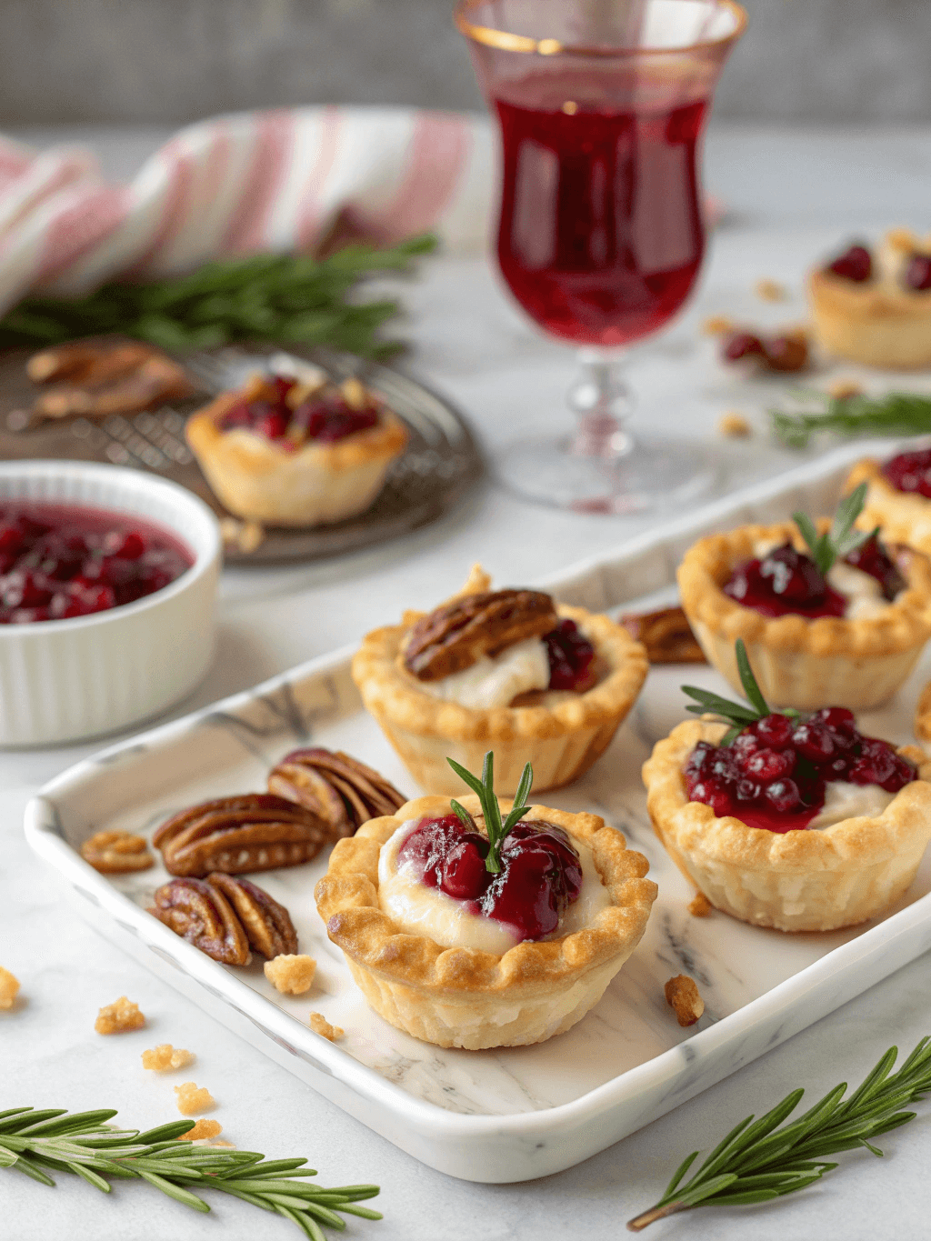 Cranberry Brie Bites
