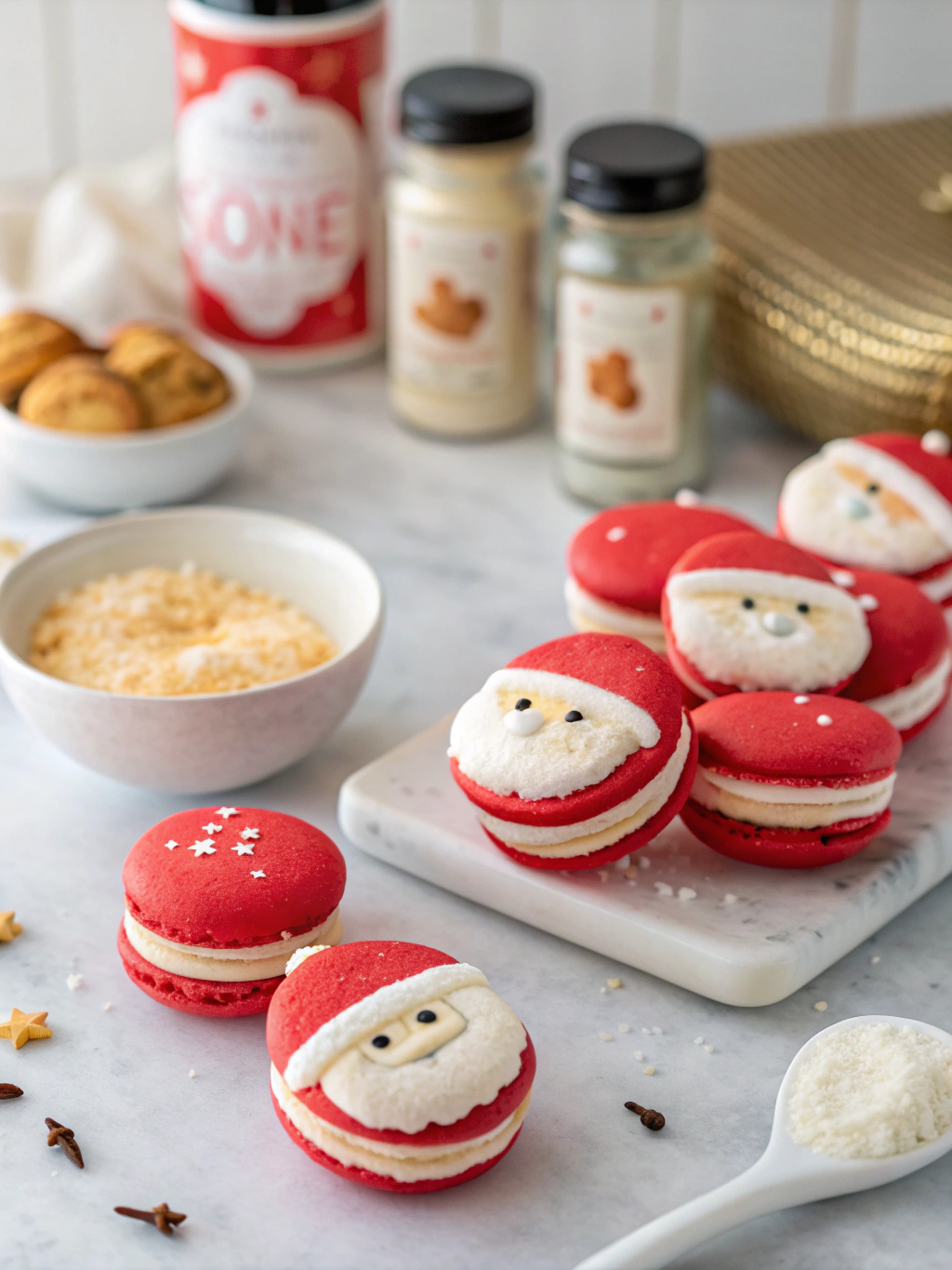 Santa Claus Macarons