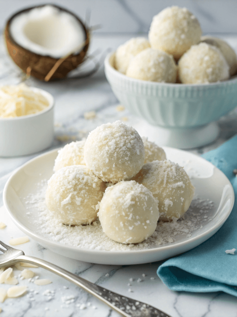 Condensed Milk Snowball Truffles: Easy & Delicious Recipe