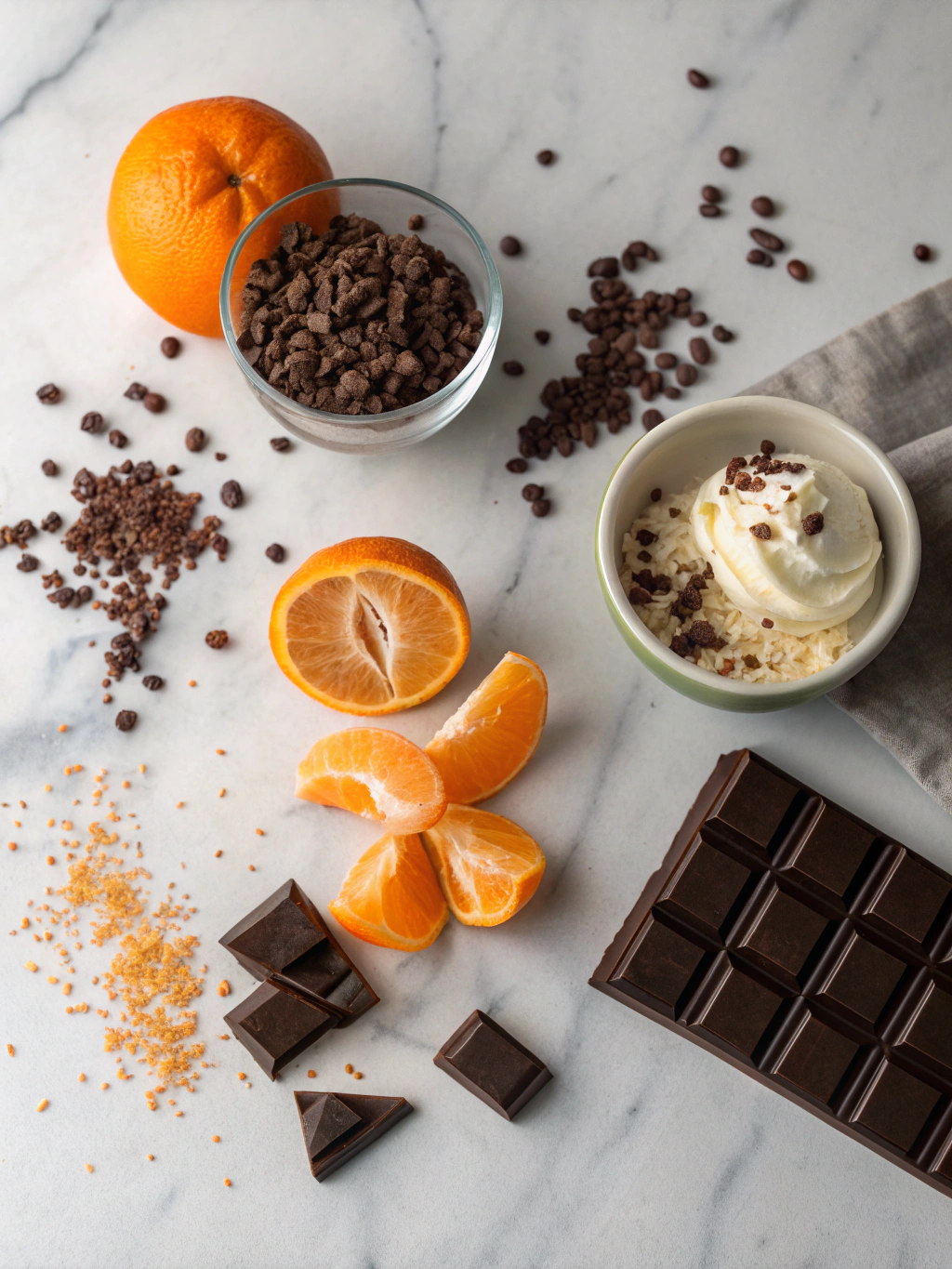 Orange Chocolate Christmas Truffles
