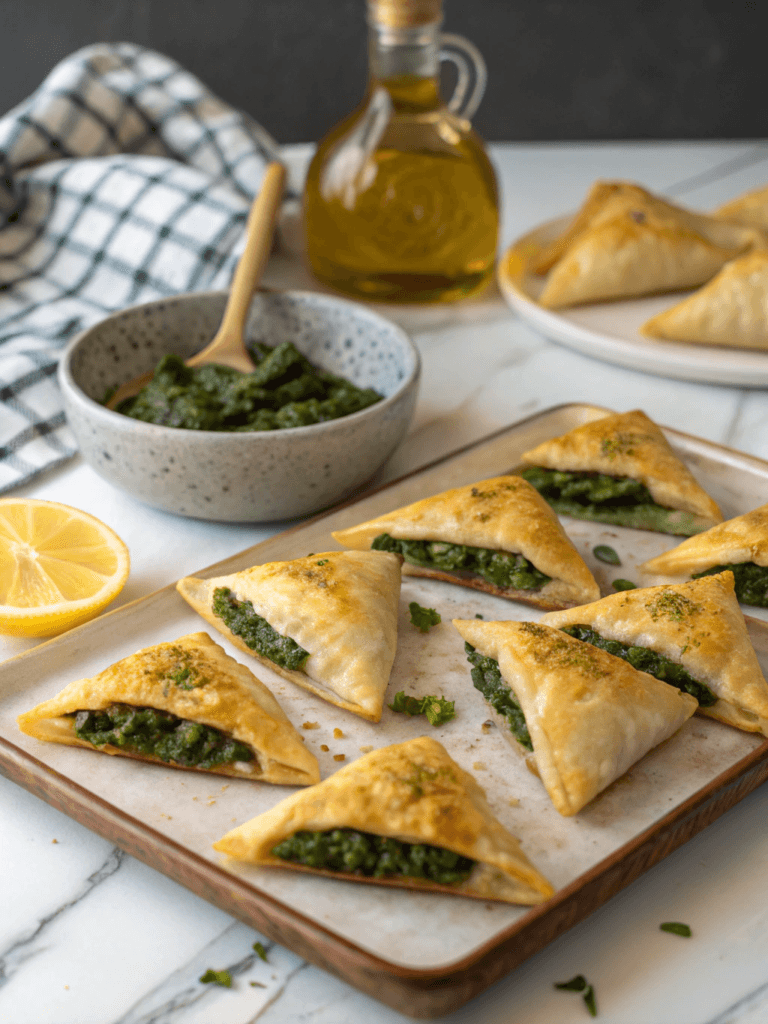 Spinach Pastry Triangles: A Quick & Easy Recipe to Try