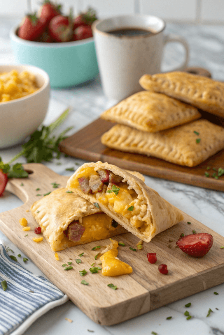 Homemade Breakfast Hot Pockets Easy, Cheesy Morning Win