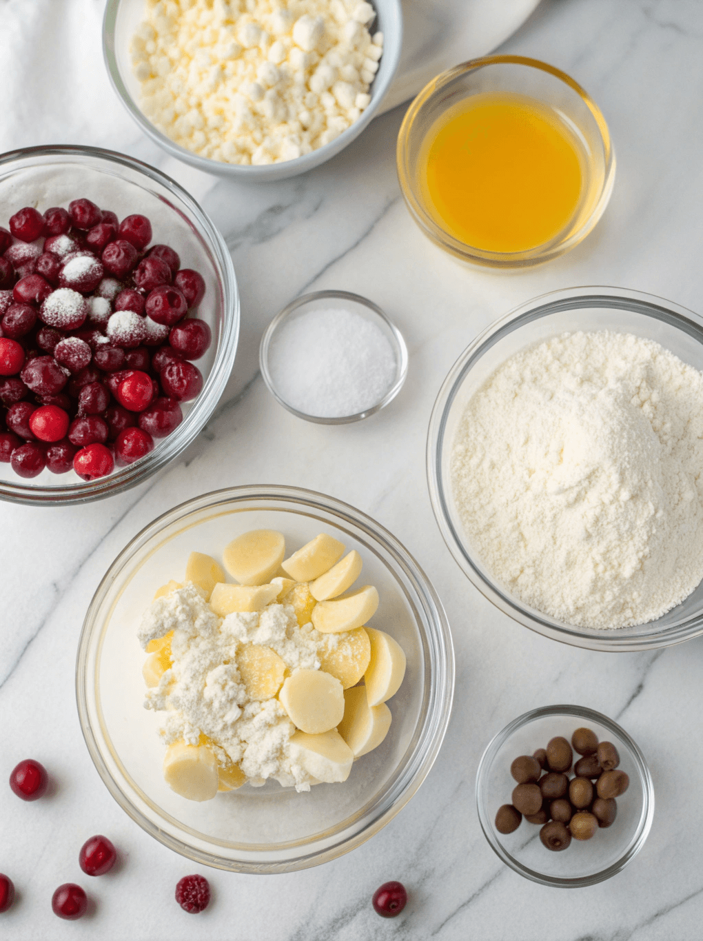 White Chocolate Cranberry Macarons