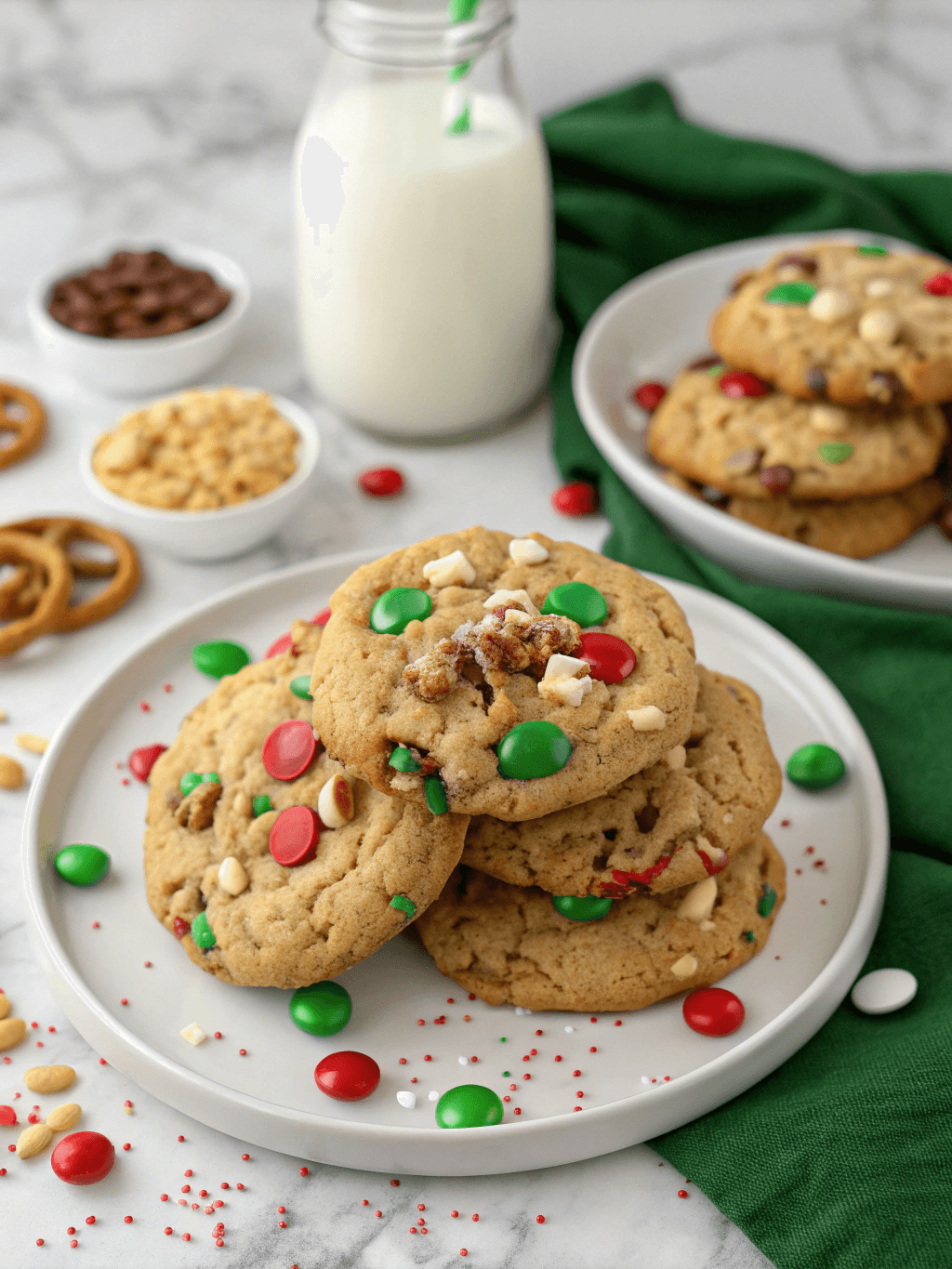 Christmas Kitchen Sink Cookies