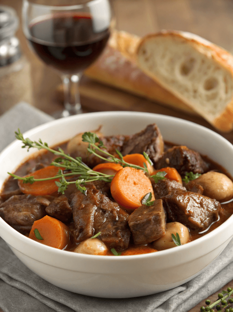French Beef Stew Recipe: Easy Red Wine Winter Dinner You’ll Savor