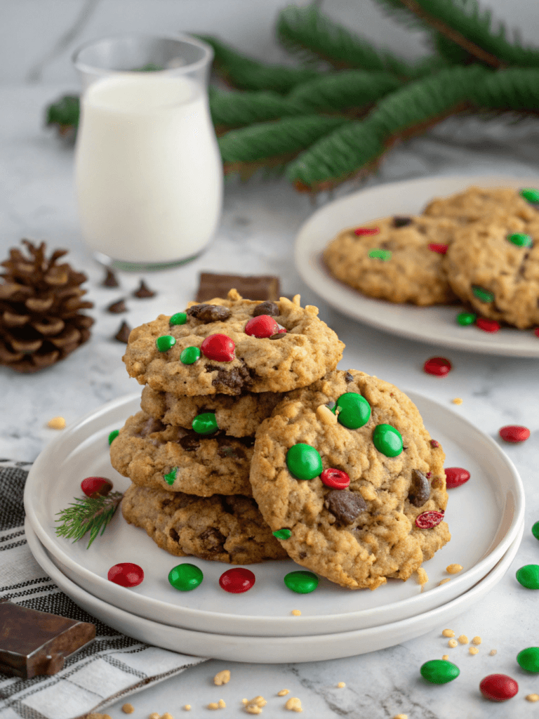 Christmas Monster Cookies: Easy & Delicious Recipe to Make