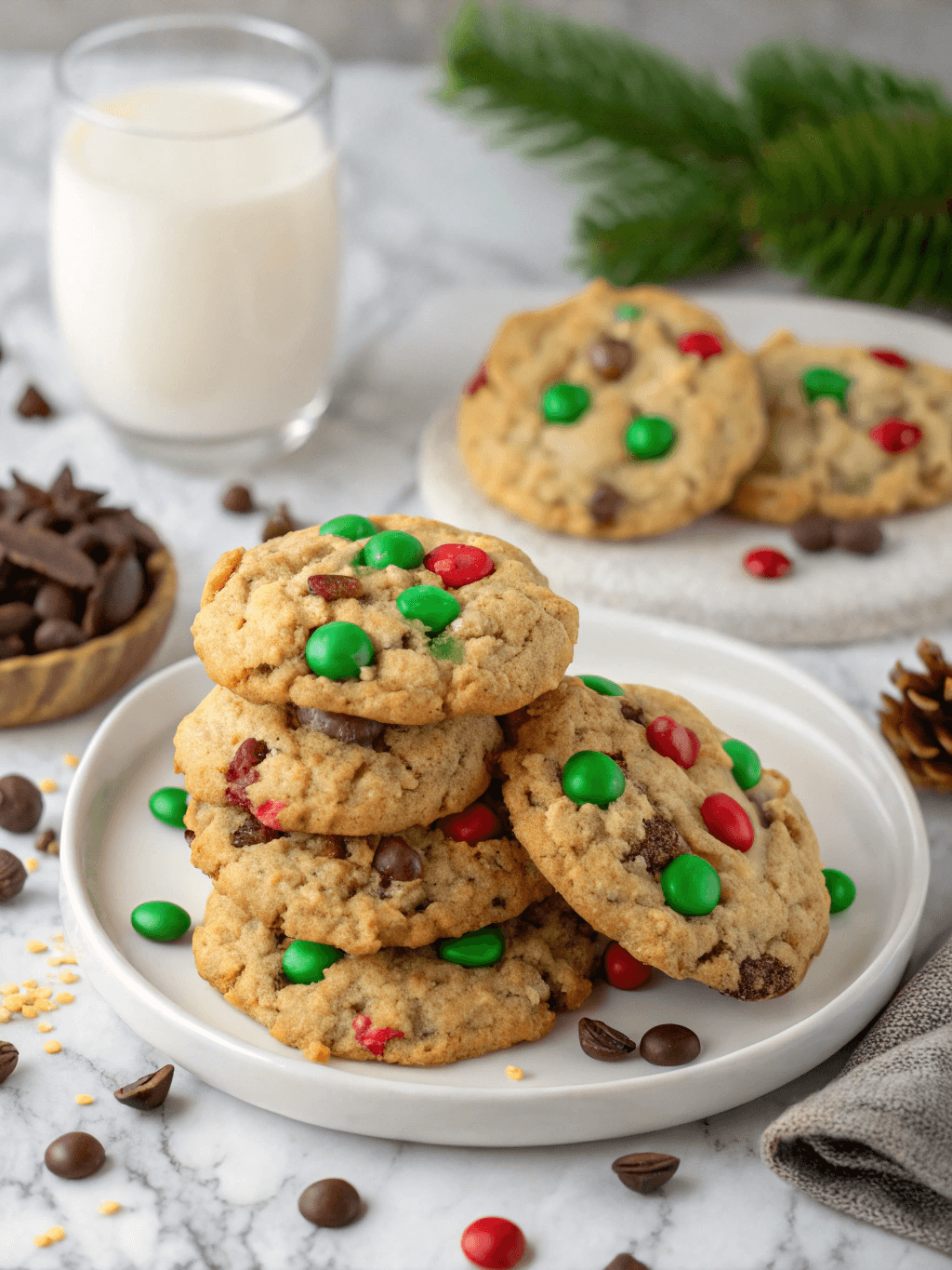 Christmas Monster Cookies