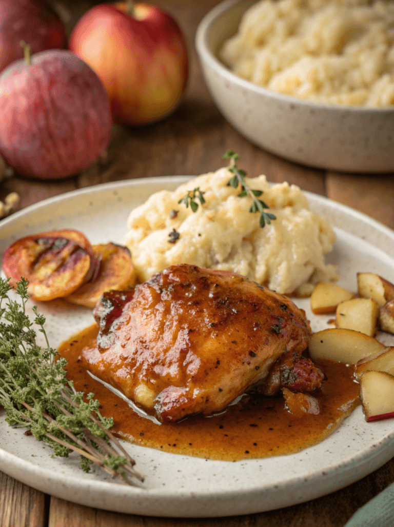 Apple Cider Chicken: Easy & Delicious Skillet Recipe