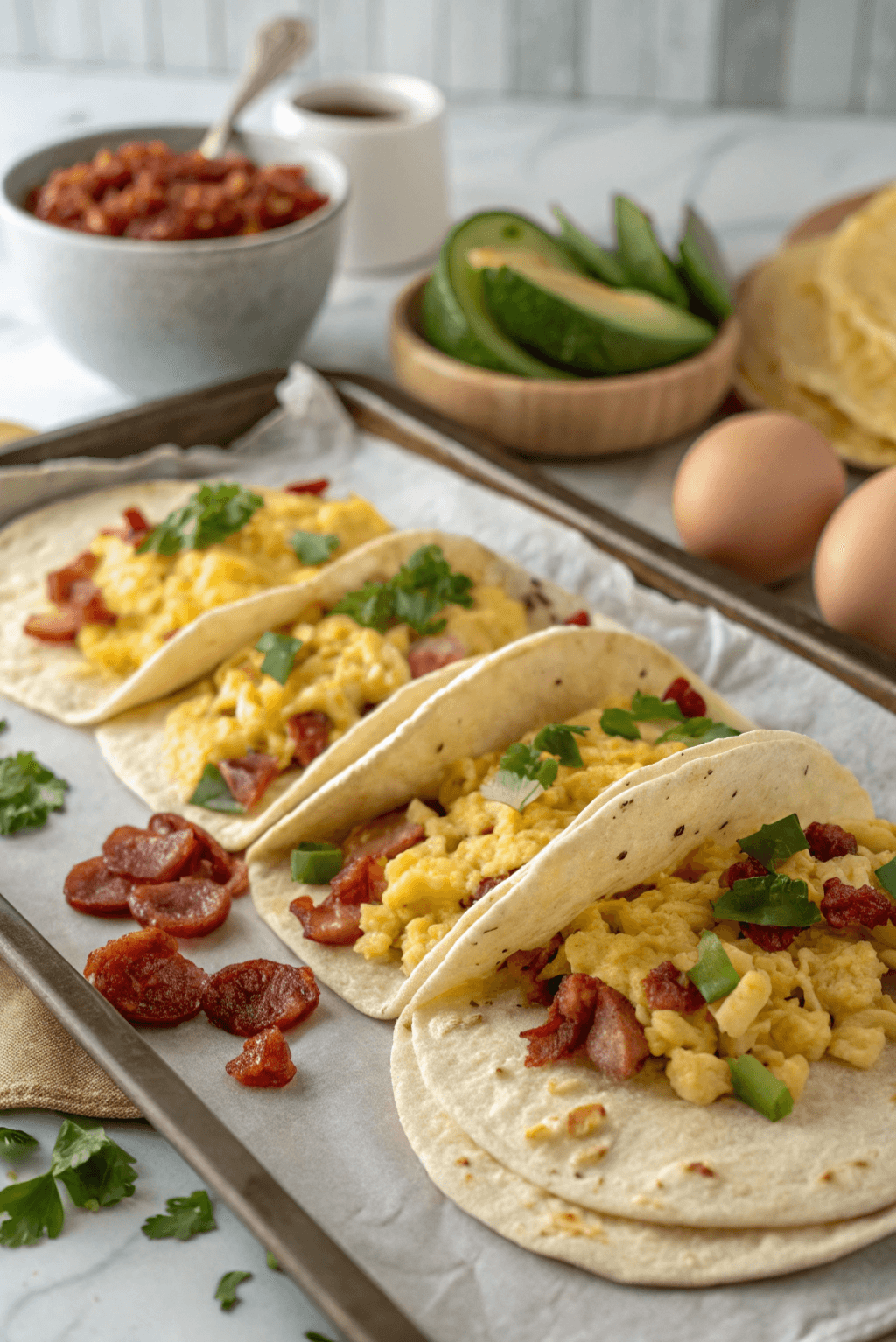 Baked Breakfast Tacos