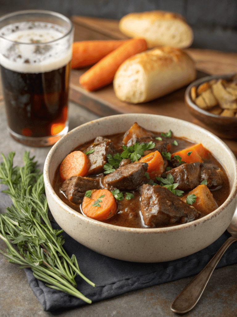 Juniper and Beer Beef Stew Recipe: Ultimate Comfort Dinner To Try